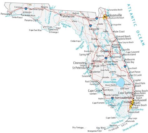 Challenges of Implementing MAP Florida Map Cities And Towns